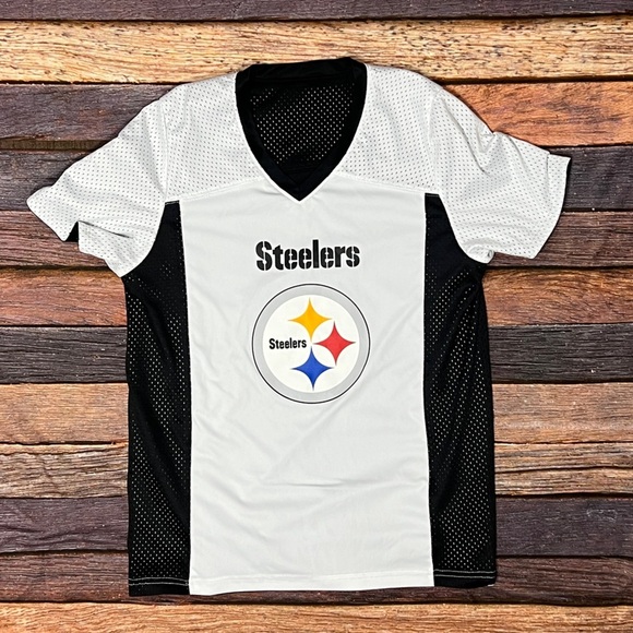 Pittsburgh Steelers NFL Flag Football Boys Kids Reversible Jersey Youth - Picture 5 of 7